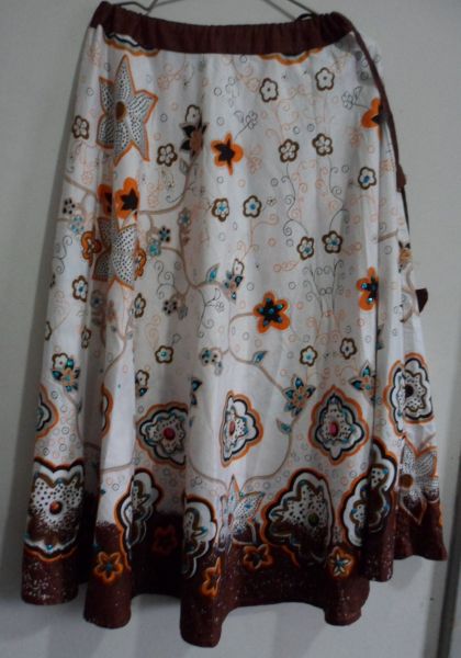 Saia Godê Estampada