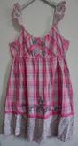 Vestido xadrez Rosa
