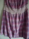 Vestido tomara que caia lilás