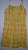 Vestido xadrez Amarelo