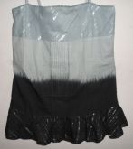Blusa cinza com preto