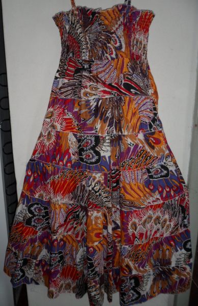 Vestido Indiano Estampado